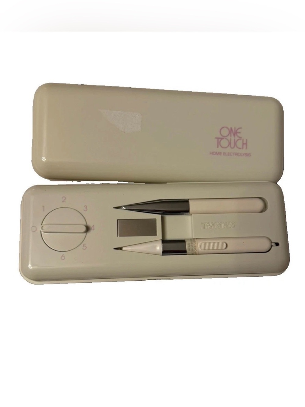 Vintage 1983 Inverness One Touch Deluxe Home Electrolysis Hair Removal System